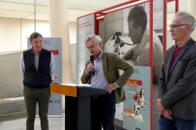 VENI VIDI VICI...  A 75 ans le jeune et blond Alix, aux 41 albums publiés, fait vibrer le MuséoParc !
